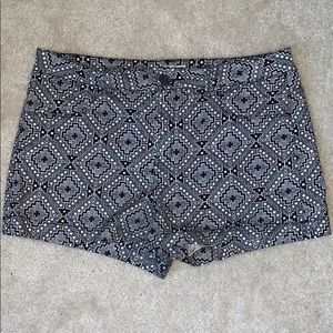 Summer Pattern Jean Shorts